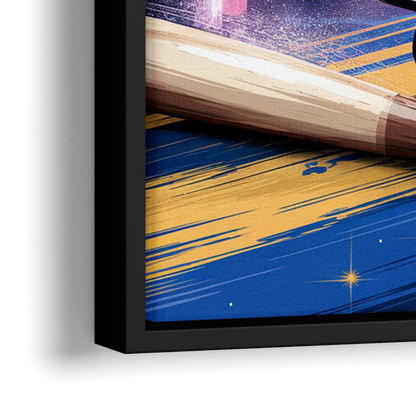 Kansas City Royals Team Spirit - Close-Up Black Frame Canvas