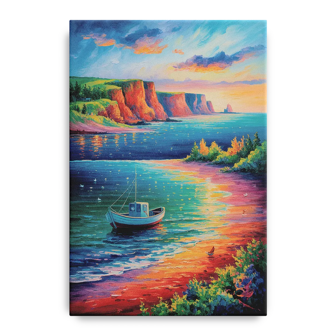 PEI Coastal Charm - Canvas Wall Art