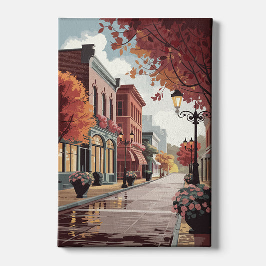 Ashland Historic Downtown - Canvas Wall Art