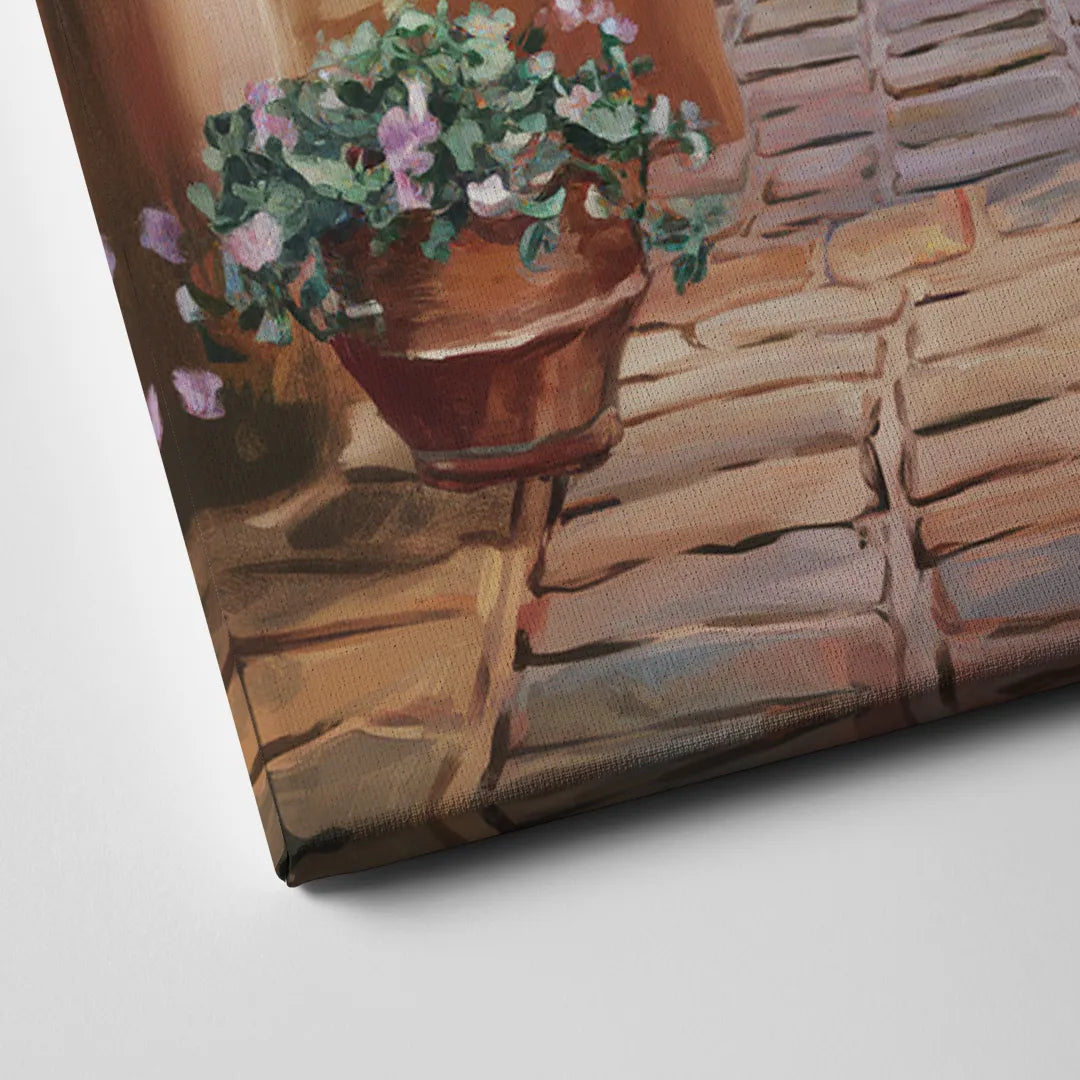 Albuquerque Old Town Charm Canvas Close Up