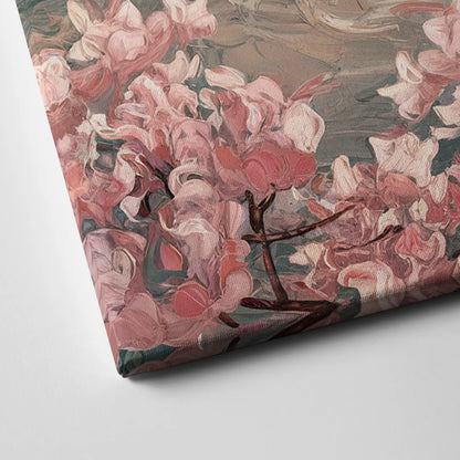 Washington DC Cherry Blossoms Canvas Close Up