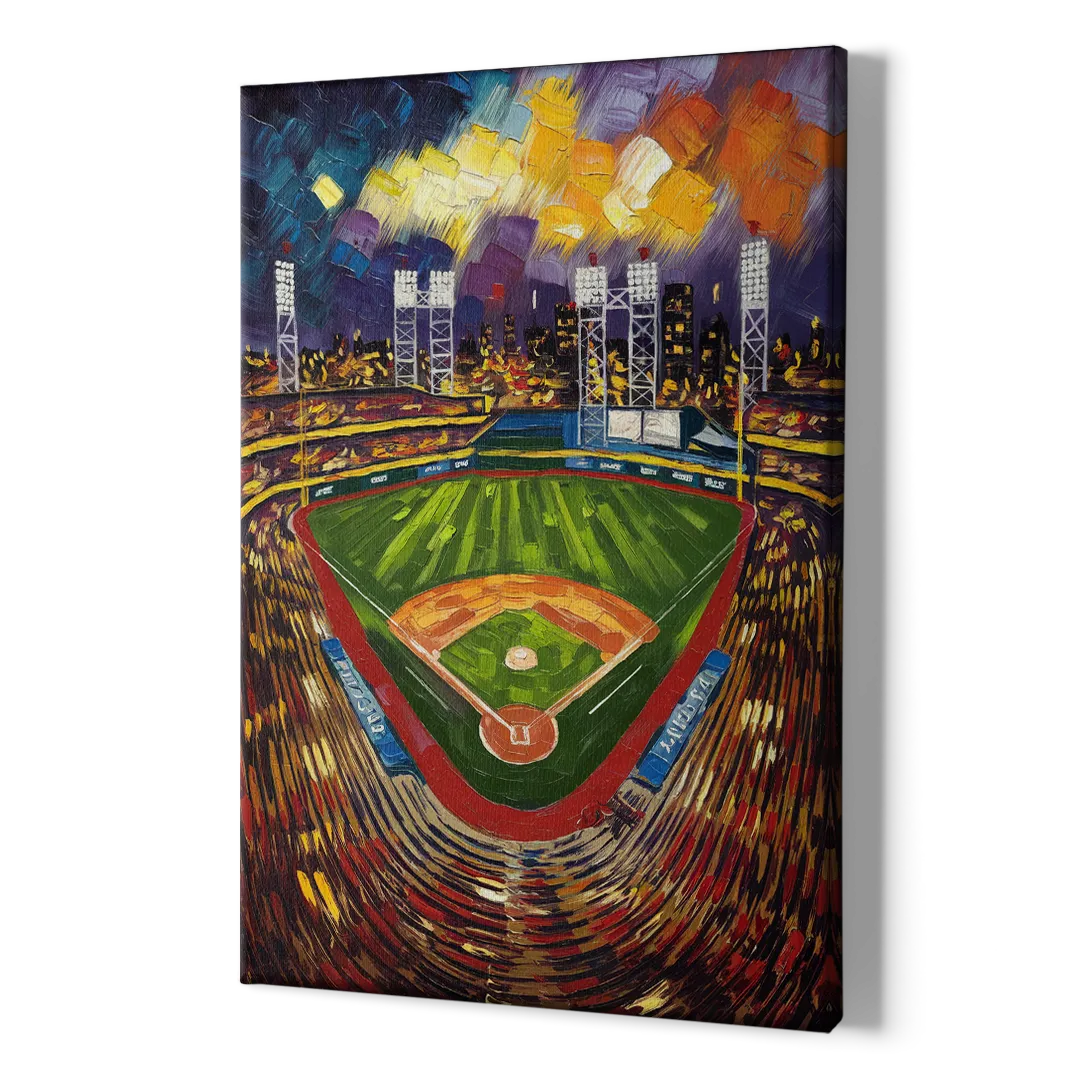 Rochester Red Wings Stadium - Canvas Print Art Sides