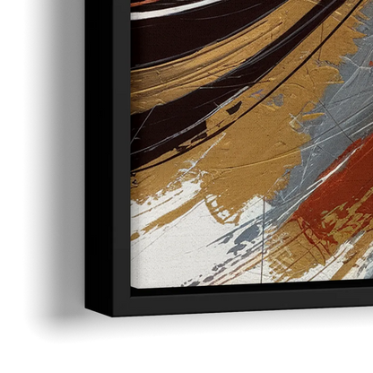 Anaheim Ducks Legacy - Close-Up Black Frame Canvas