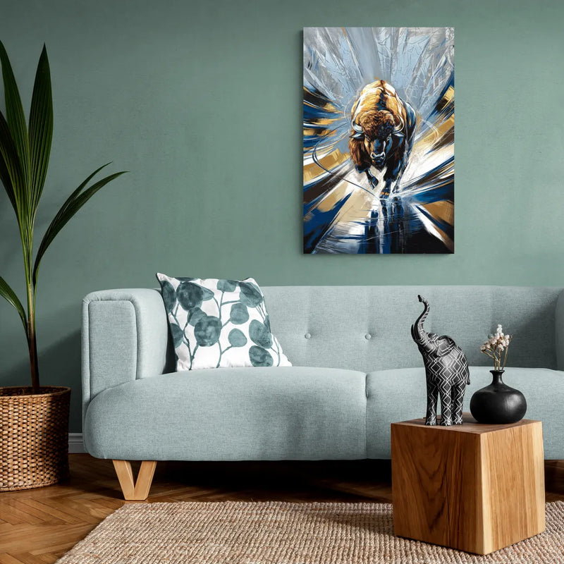 Buffalo Sabres Team Spirit - Canvas Wall Art Living Room