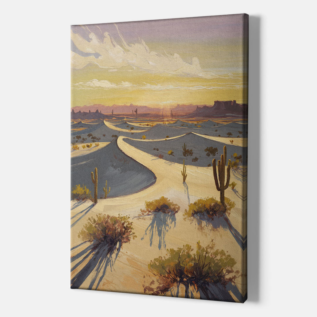 Bisbee Desert Sunrise - Canvas Wall Art Indoor