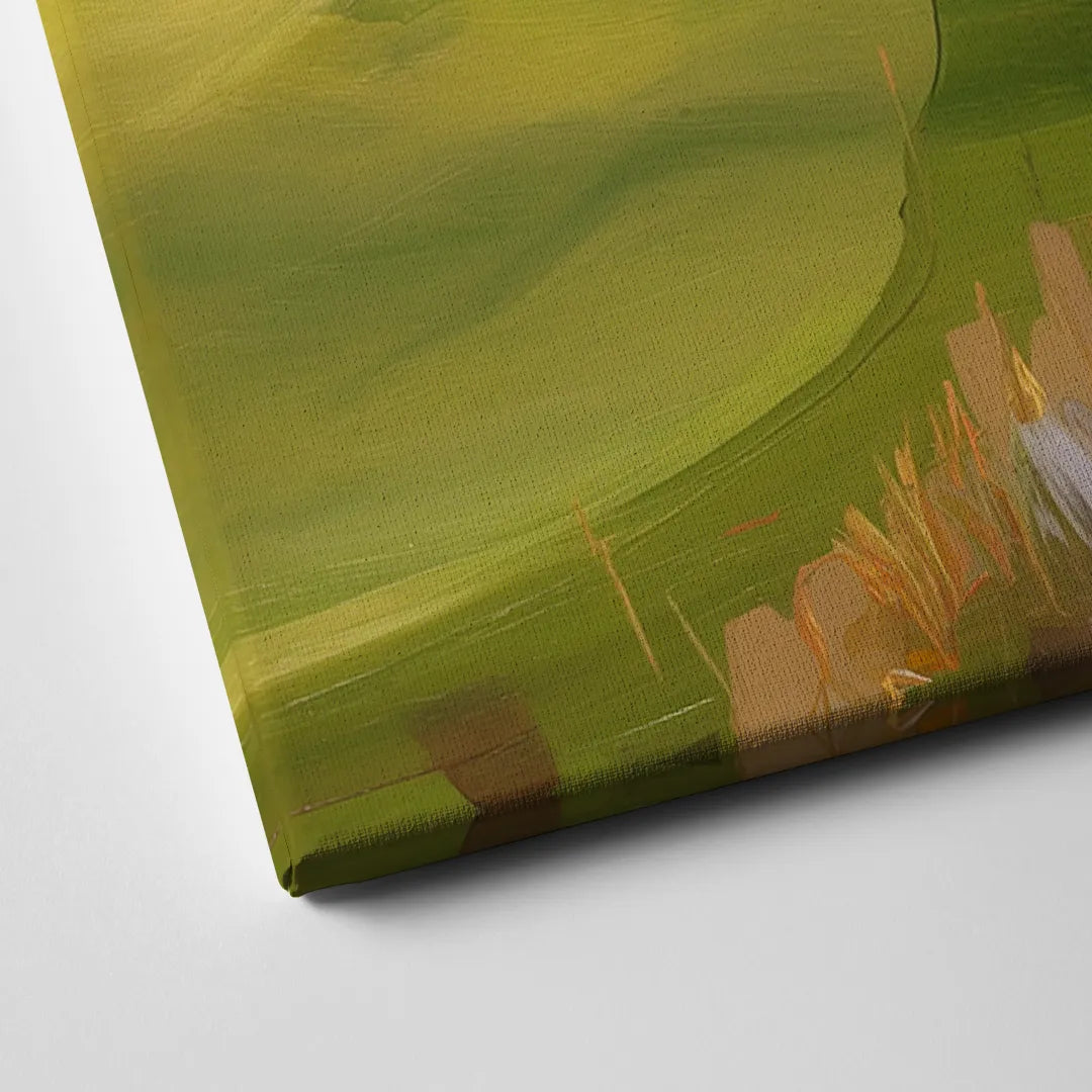 Hilton Head Island Golf Course Serenity Canvas Close Up