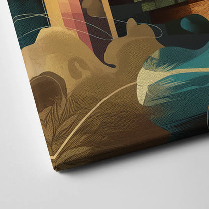Anaheim Urban Charm Canvas Close Up