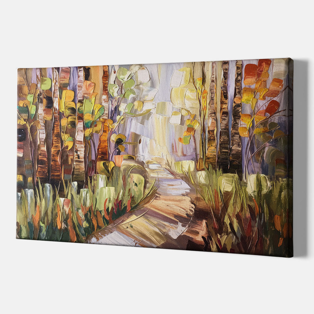 Grand Rapids Seasonal Foliage - Canvas Wall Art Indoor