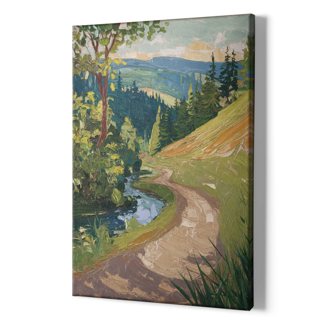 Eugene Nature Trails - Canvas Print Art Sides