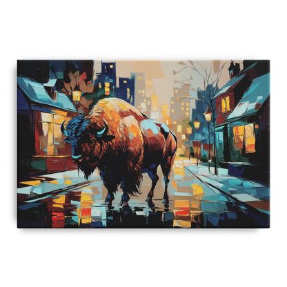 Buffalo Elmwood Village Vibes - Canvas Wall Art