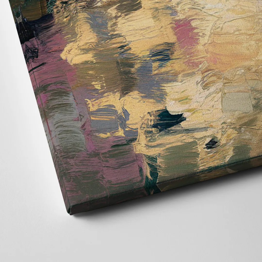 Denver Cherry Creek Charm Canvas Close Up