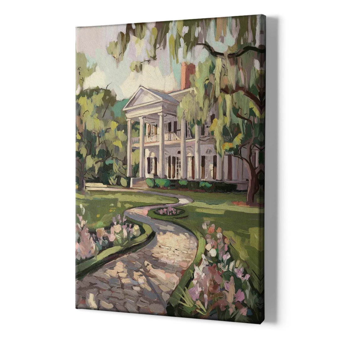 Marietta Southern Elegance - Canvas Print Art Sides