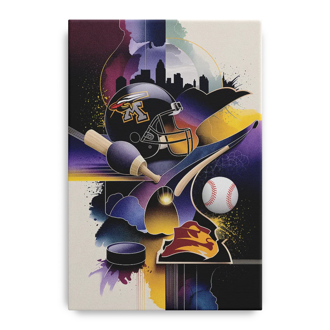 Minneapolis Sports Team Pride - Canvas Wall Art