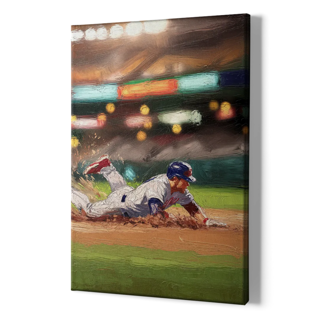 McKinney Baseball Spirit - Canvas Print Art Sides
