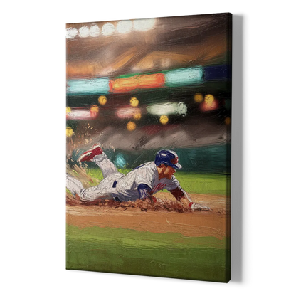 McKinney Baseball Spirit - Canvas Print Art Sides