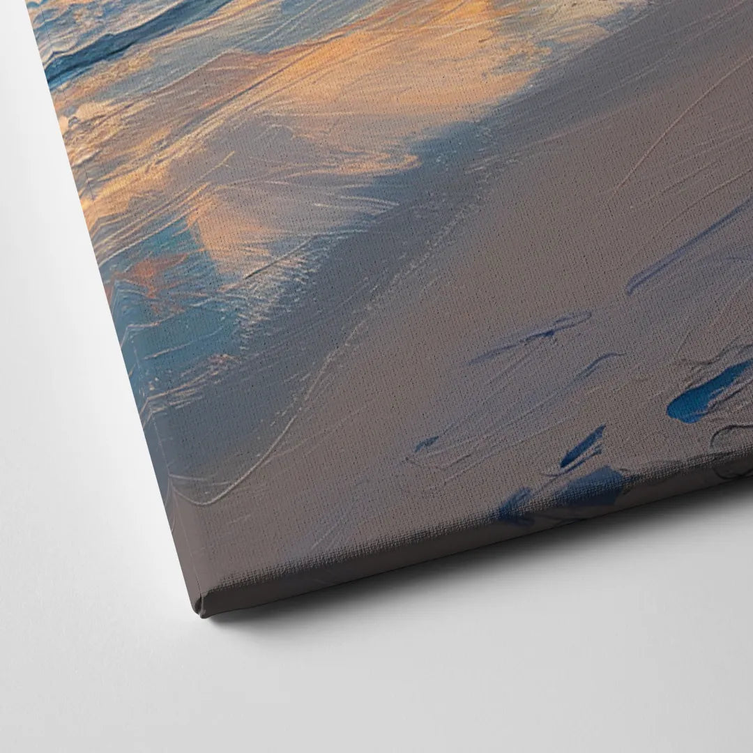 Hilton Head Island Sunset Beach View Canvas Close Up