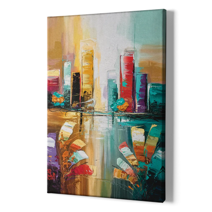 Grand Rapids Artistic City Vibes - Canvas Print Art Sides