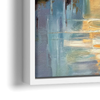 Louisville Waterfront Park - Close-Up White Frame Canvas