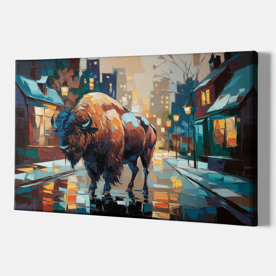 Buffalo Elmwood Village Vibes - Canvas Wall Art Indoor