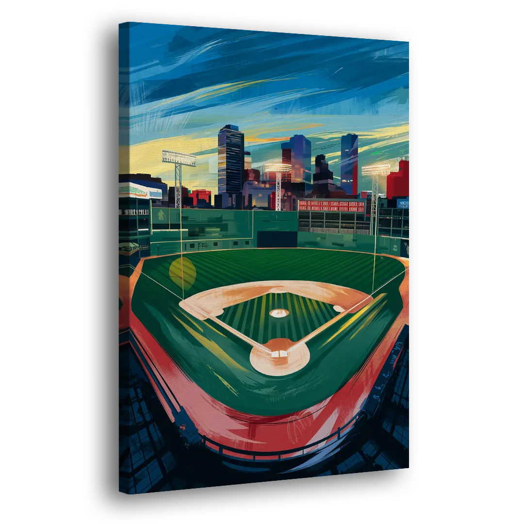 Boston Red Sox Fenway Park - Canvas Print Art Sides