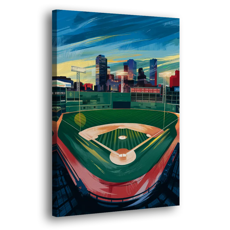 Boston Red Sox Fenway Park - Canvas Print Art Sides