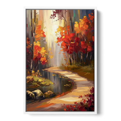 Ontario Nature Scenes - White Frame Canvas