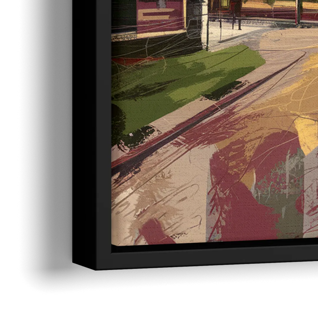 Boston College Eagles Spirit - Close-Up Black Frame Canvas