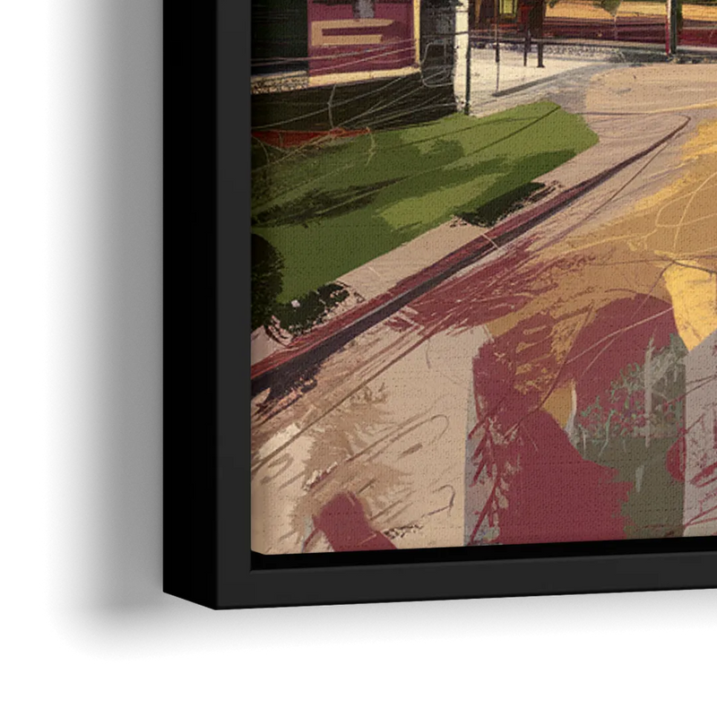 Boston College Eagles Spirit - Close-Up Black Frame Canvas