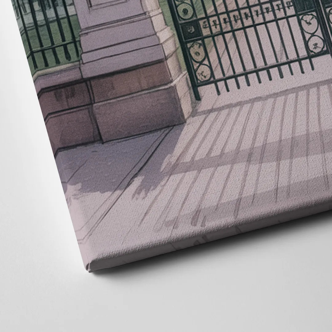 Trinity Bellwoods Park Canvas Close Up