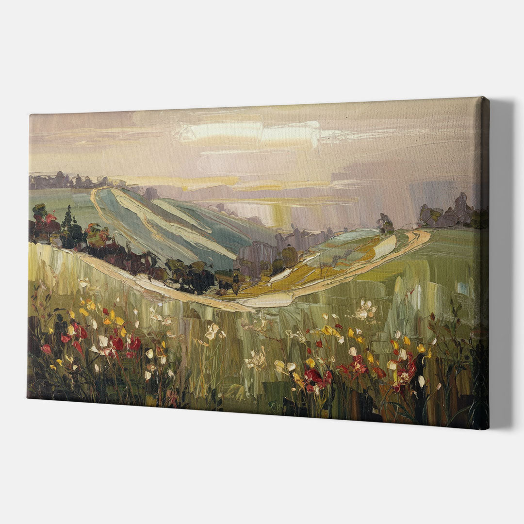 Dunedin Scenic Hills - Canvas Wall Art Indoor