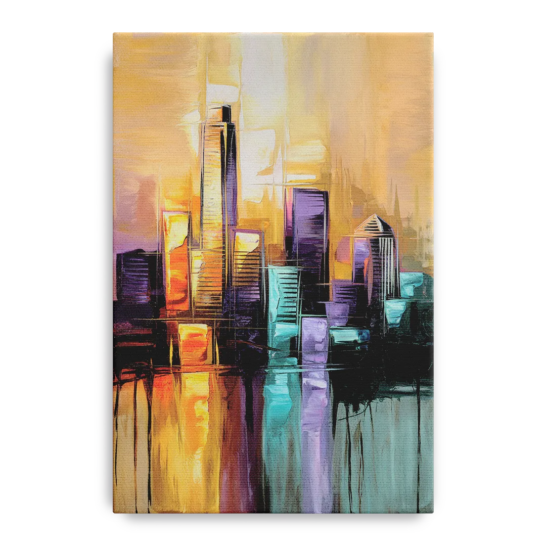 Austin Moody Cityscape - Canvas Wall Art