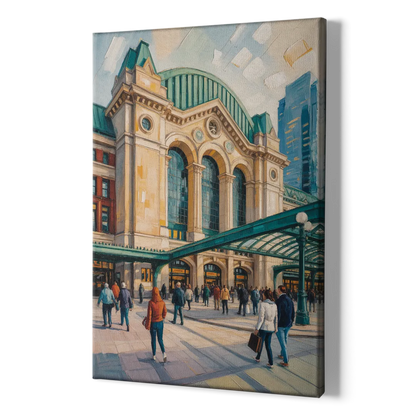 Toronto Union Station - Canvas Print Art Sides