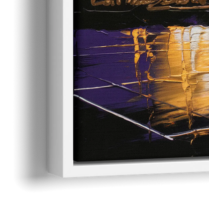 Los Angeles Lakers Legacy - Close-Up White Frame Canvas