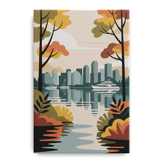 Stanley Park Seawall - Canvas Wall Art