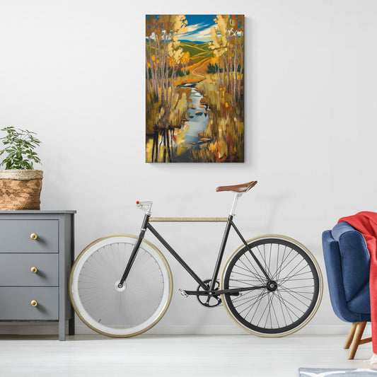 Aspen Nature Escape - Canvas Wall Art Living Room