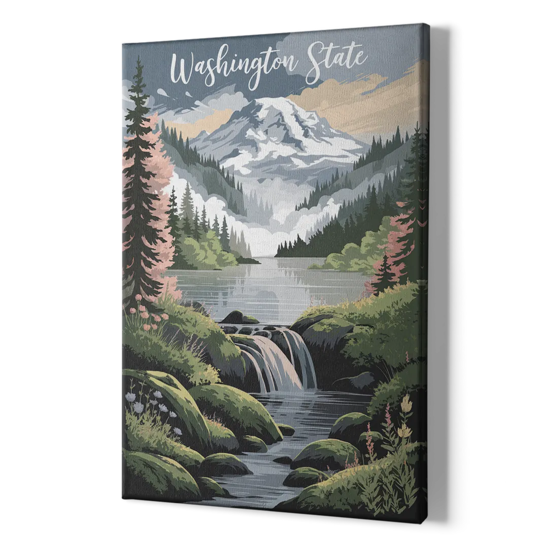 Washington State Nature Scenes - Canvas Print Art Sides