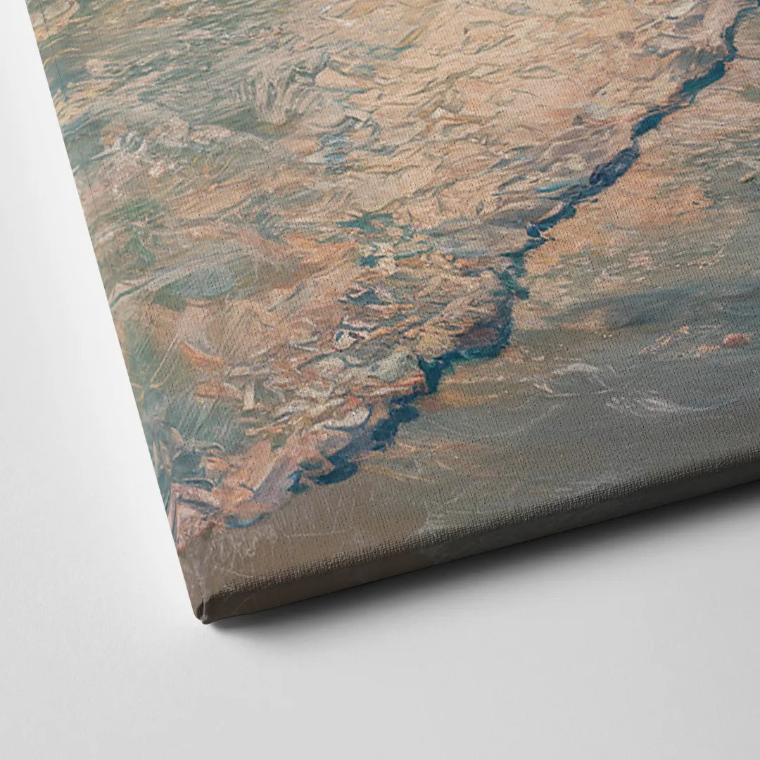 La Jolla Ocean Breeze Canvas Close Up