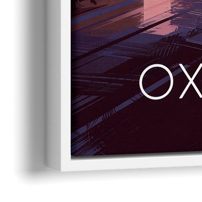 Oxford Timeless Elegance - Close-Up White Frame Canvas
