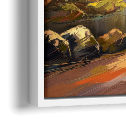 Ontario Nature Scenes - Close-Up White Frame Canvas