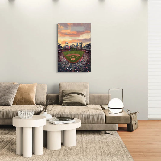 Philadelphia Phillies Ballpark - Canvas Wall Art Living Room
