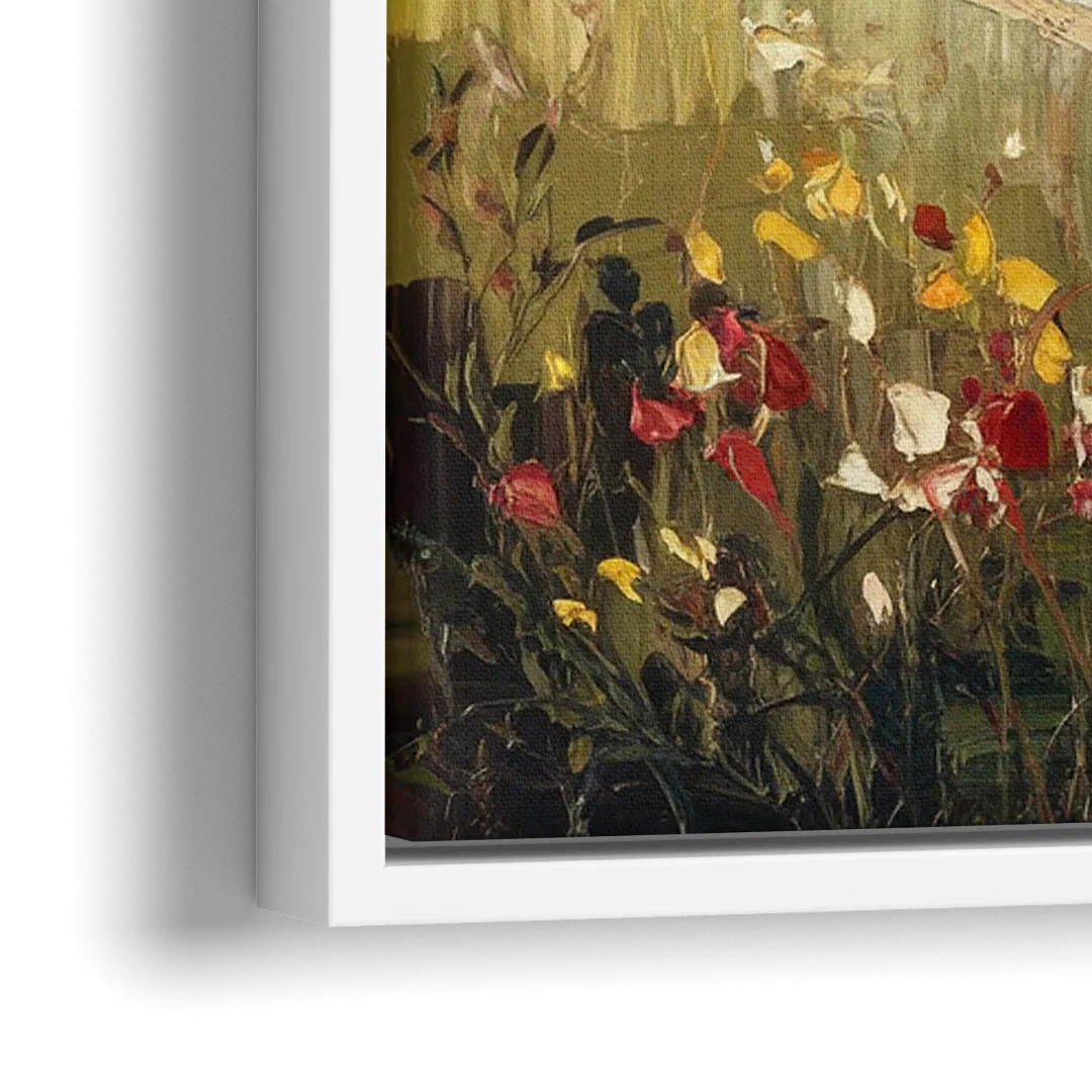 Dunedin Scenic Hills - Close-Up White Frame Canvas