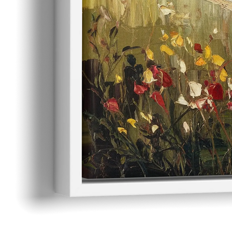 Dunedin Scenic Hills - Close-Up White Frame Canvas