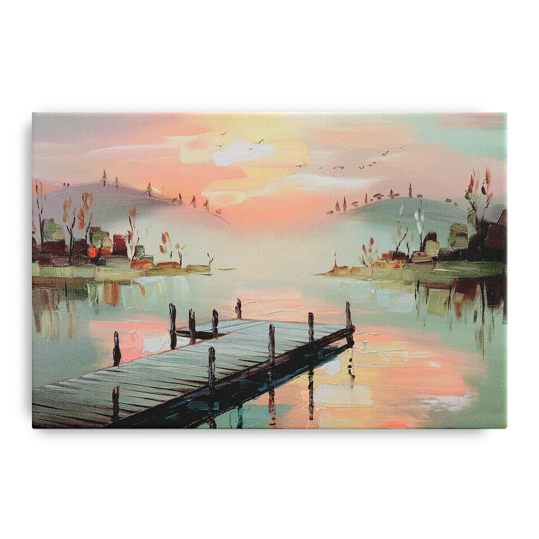 Burlington Waterfront Views - Canvas Wall Art