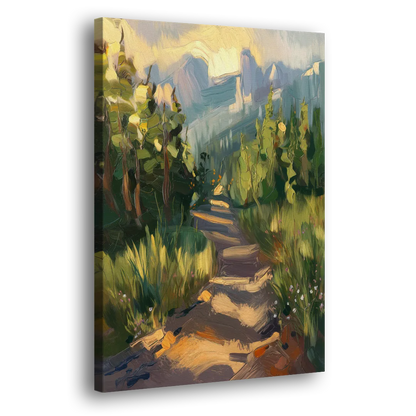 Bozeman Nature Trails - Canvas Print Art Sides