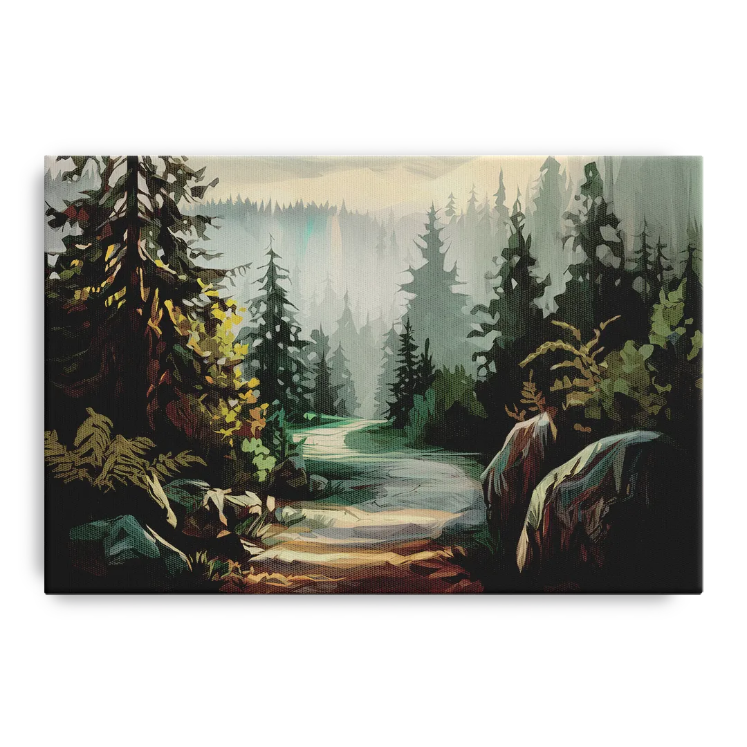 Tacoma Pacific Northwest Beauty - Canvas Wall Art