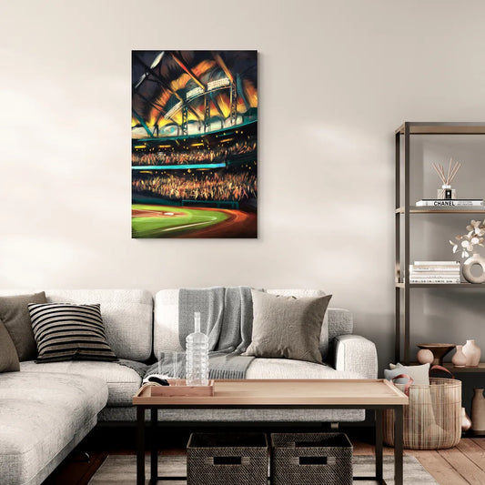 Tampa Bay Rays Game Day Energy - Canvas Wall Art Living Room