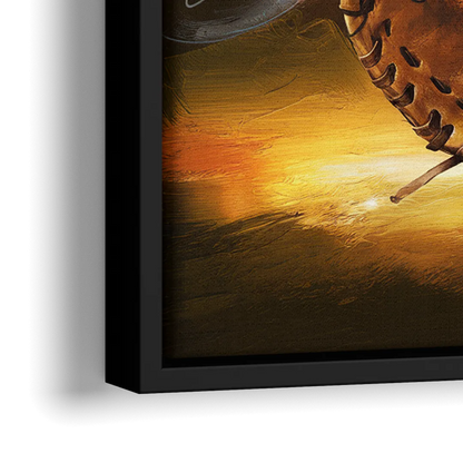 Glendale Brewers Fan Spirit - Close-Up Black Frame Canvas