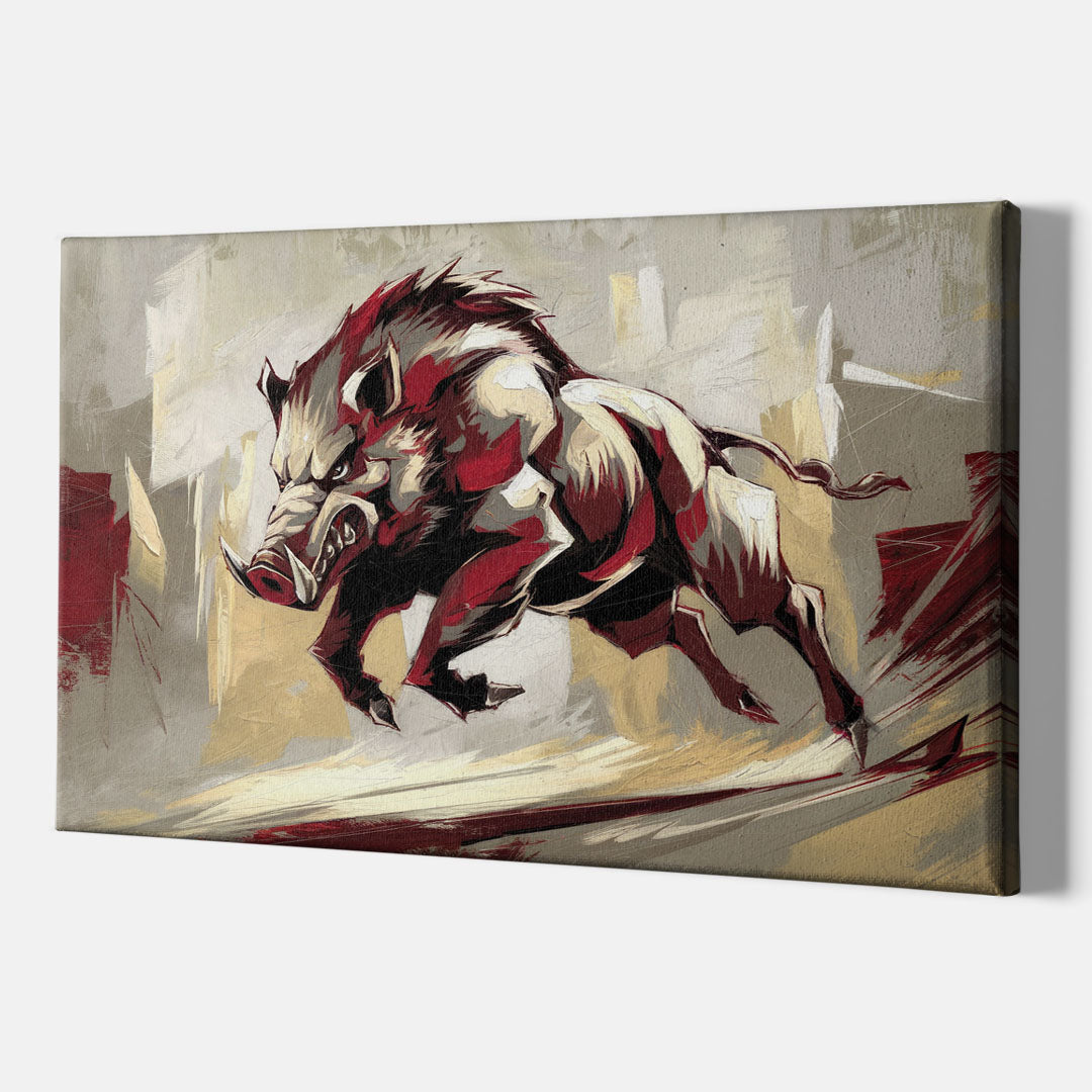 Fayetteville Razorbacks Pride - Canvas Wall Art Indoor