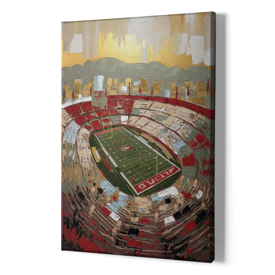 Albuquerque Lobo Pride - Canvas Print Art Sides