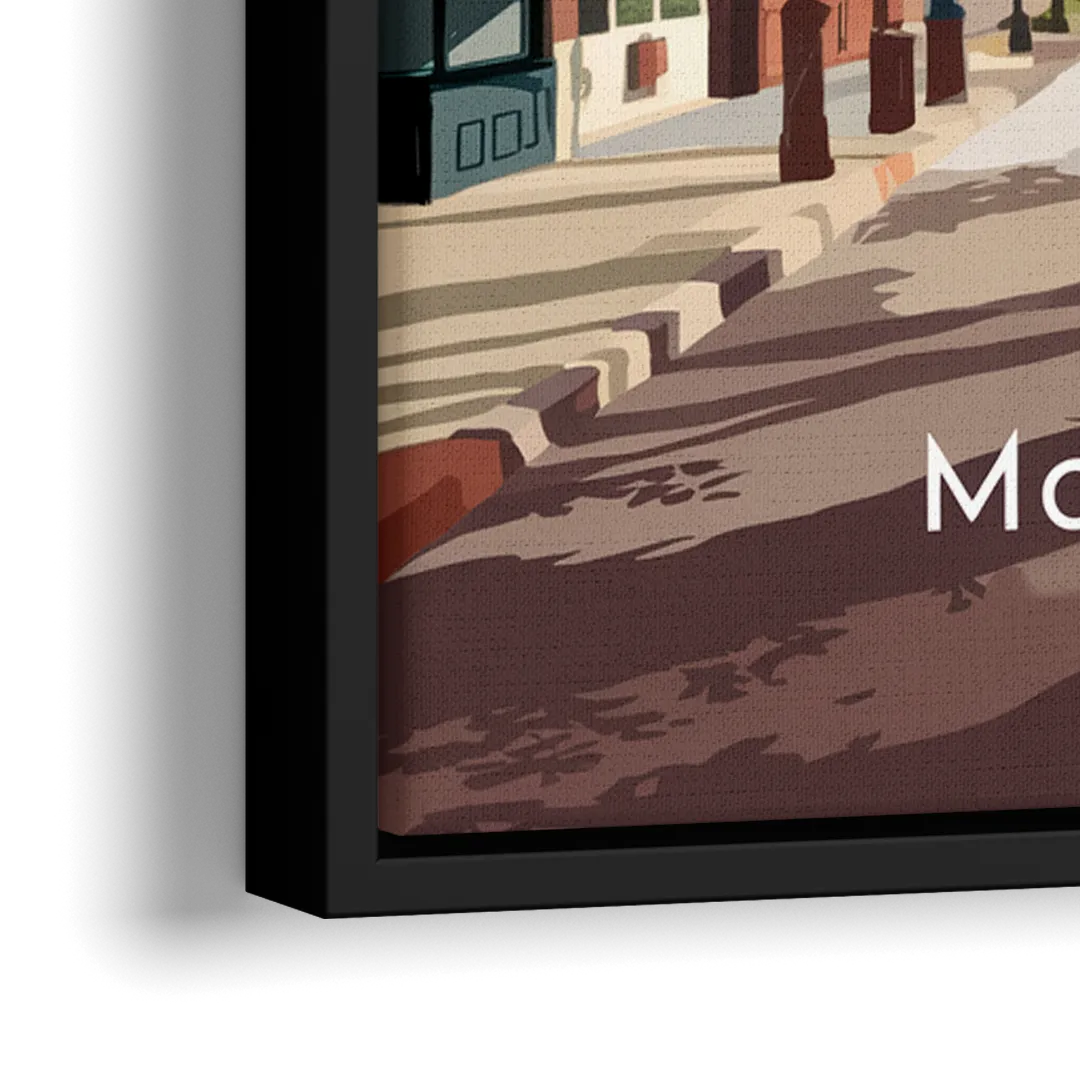 McKinney Artistic Heritage - Close-Up Black Frame Canvas